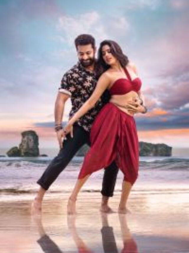 Jr NTR, Janhvi Kapoor in Devara Movie HD Images